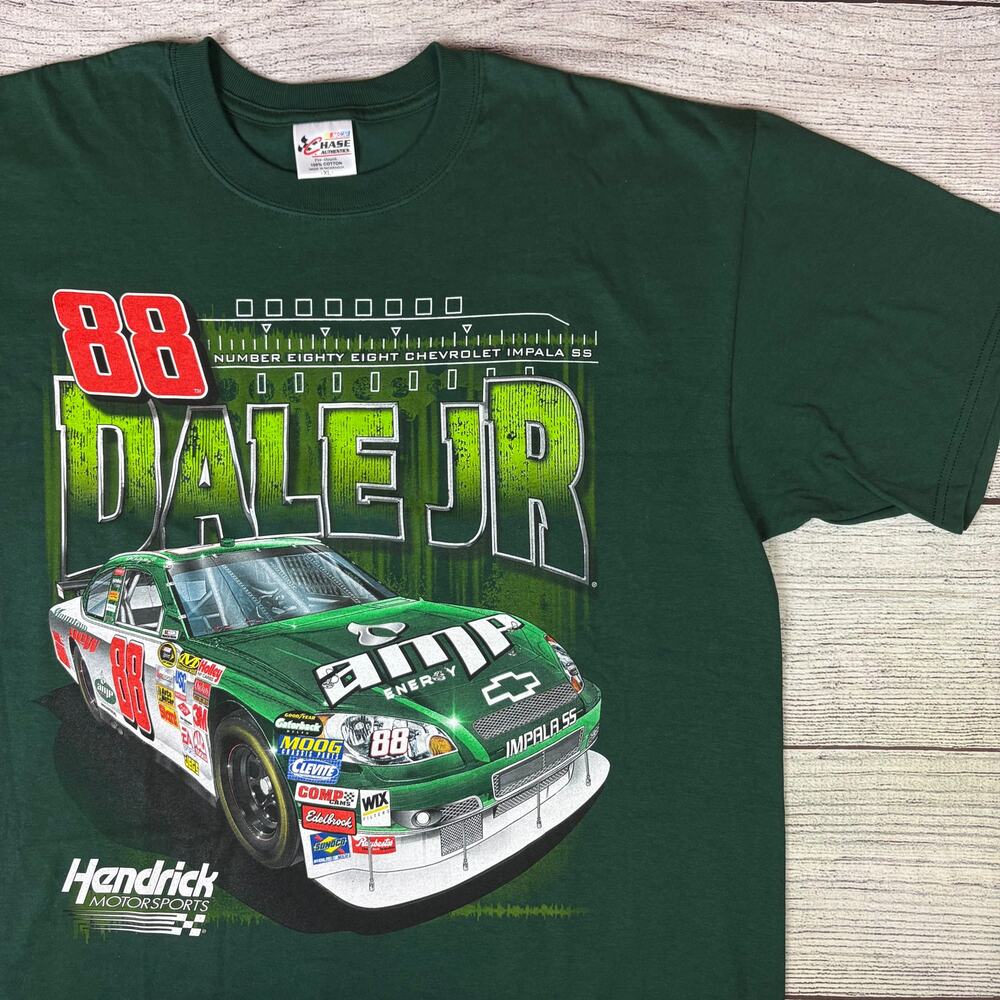 2007 Dale Earnhardt Jr. Amp Energy Nascar Racing T-shirt
